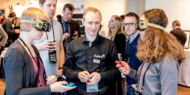 Gaming during Funka Accessibility Days. Photo