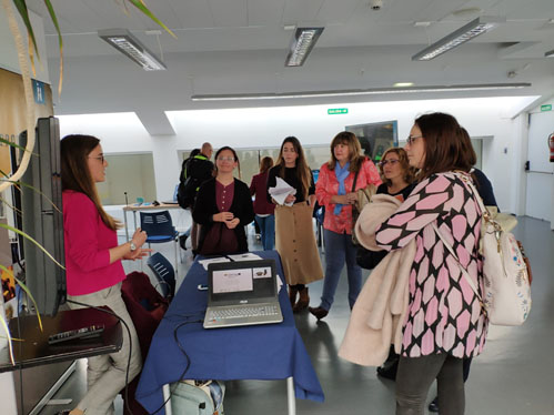 Participants in the showroom. Photo