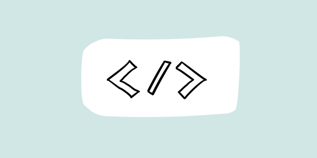 Illustrasjon av html-kode